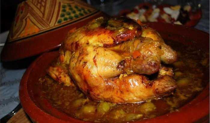 Marokkaanse tajine verdwijnt in 1 minuut