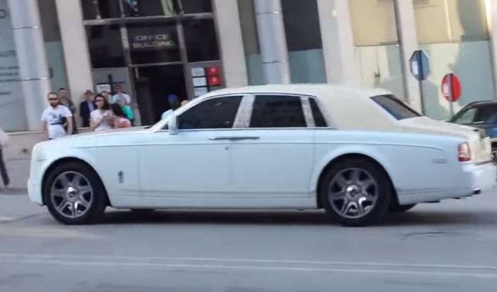 Aankomst konvooi Lalla Salma in Tanger (video)