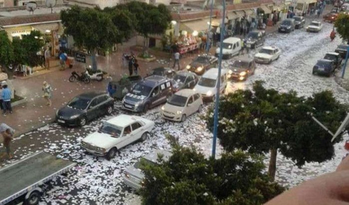 Casablanca: 150 ton Verkiezingsafval op straat