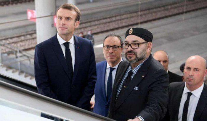 Koning Mohammed VI spreekt Franse president