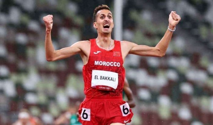 Soufiane El Bakkali bezorgt Marokko eerste medaille op Olympische Spelen