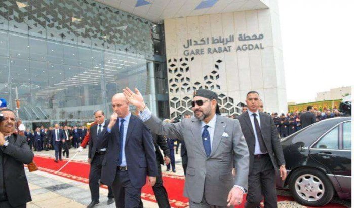 Nieuw treinstation Rabat-Agdal officieel open