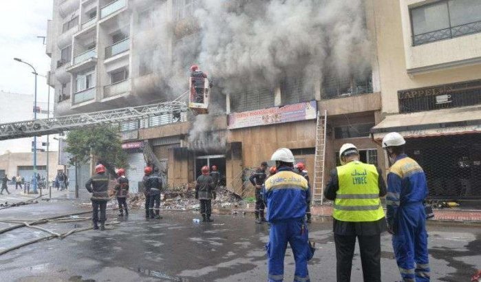 Dode en gewonden bij brand in winkel in Casablanca