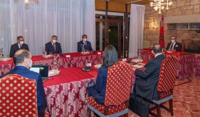 Koning Mohammed VI zit investeringsvergadering voor
