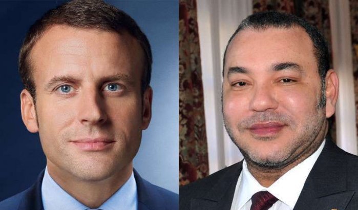 Koning Mohammed VI feliciteert nieuwe Franse president Emmanuel Macron