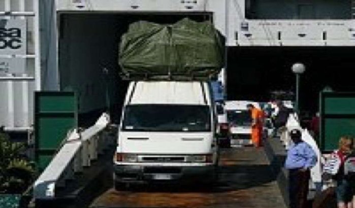 Bom ontdekt in haven Tanger Med 