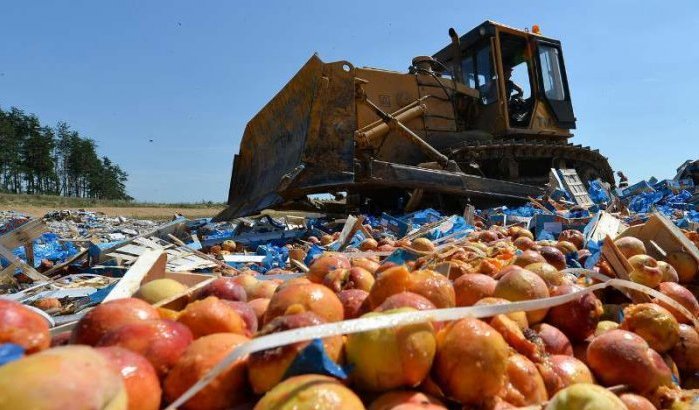 Marokko: 4730 ton voedsel vernietigd in 2017