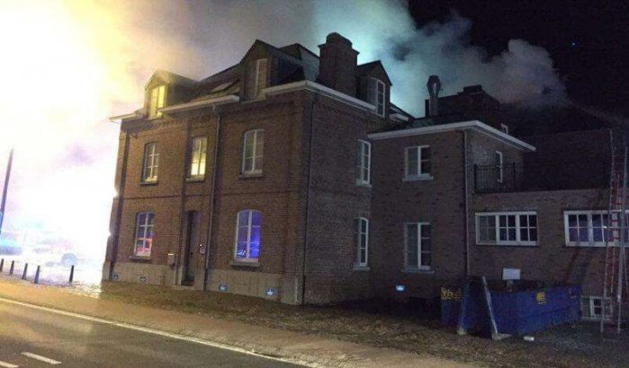Criminele brand in nieuw asielzoekerscentrum in België