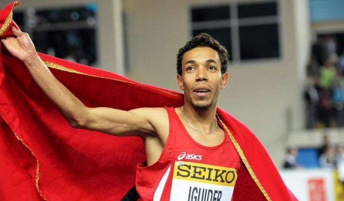 Abdelati Iguider wint brons op WK Beijing