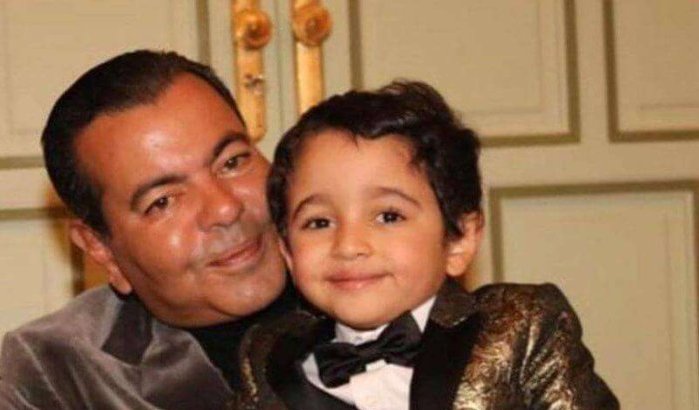 Foto prins Moulay Rachid en zoon is hit