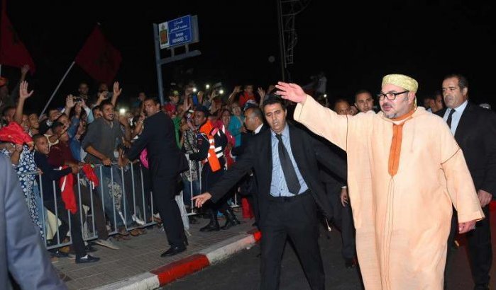 Koning Mohammed VI bezoekt Sahara