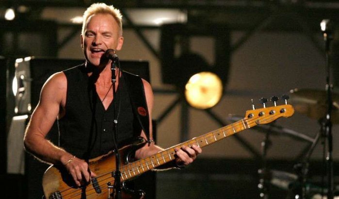 Sting op 4 juni voor concert naar Rabat