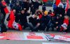 Foto's Koning Mohammed VI vertrappeld en verbrand in Frankrijk