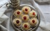 Amandelkoekjes met gekonfijte kersen