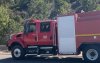 Grote bosbrand in M'diq, vlakbij snelweg