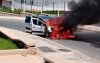 Brand verwoest gezinswagen in centrum Al Hoceima
