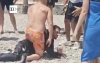 Marokkaanse migranten gestopt door vakantiegangers op Spaans strand