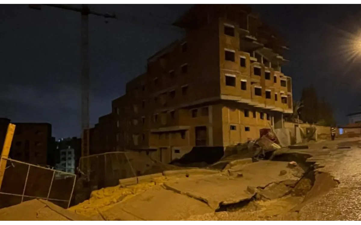 Bouwproject parlementslid in Tanger veroorzaakt aardverschuiving (foto's)