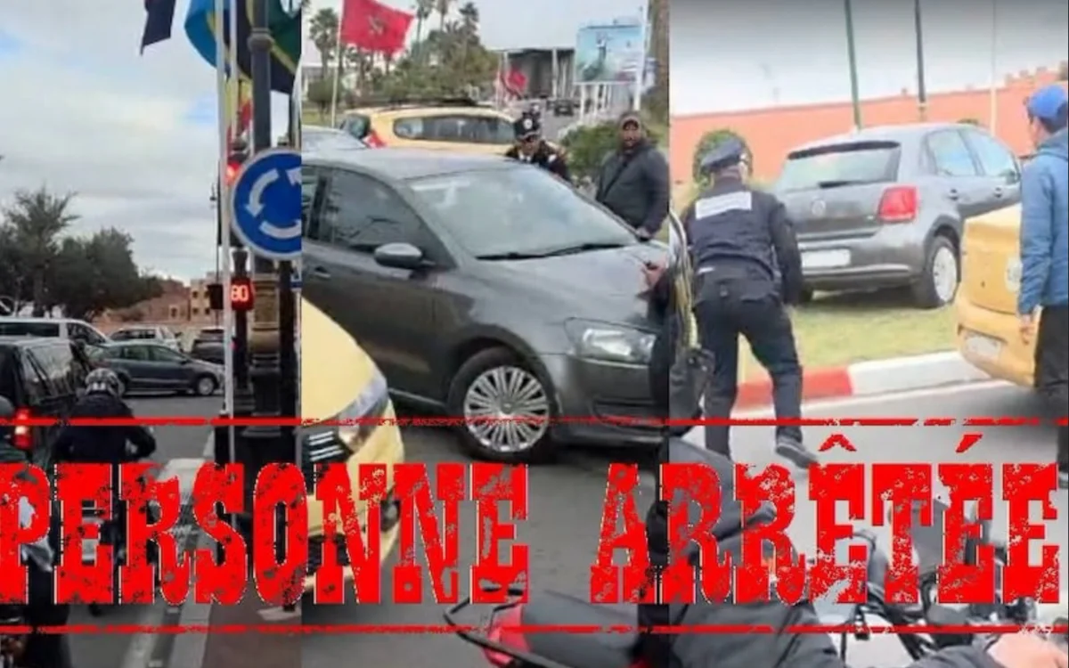 Spookrijdend over de stoep: chauffeur aangehouden na viraal incident in Marokko 