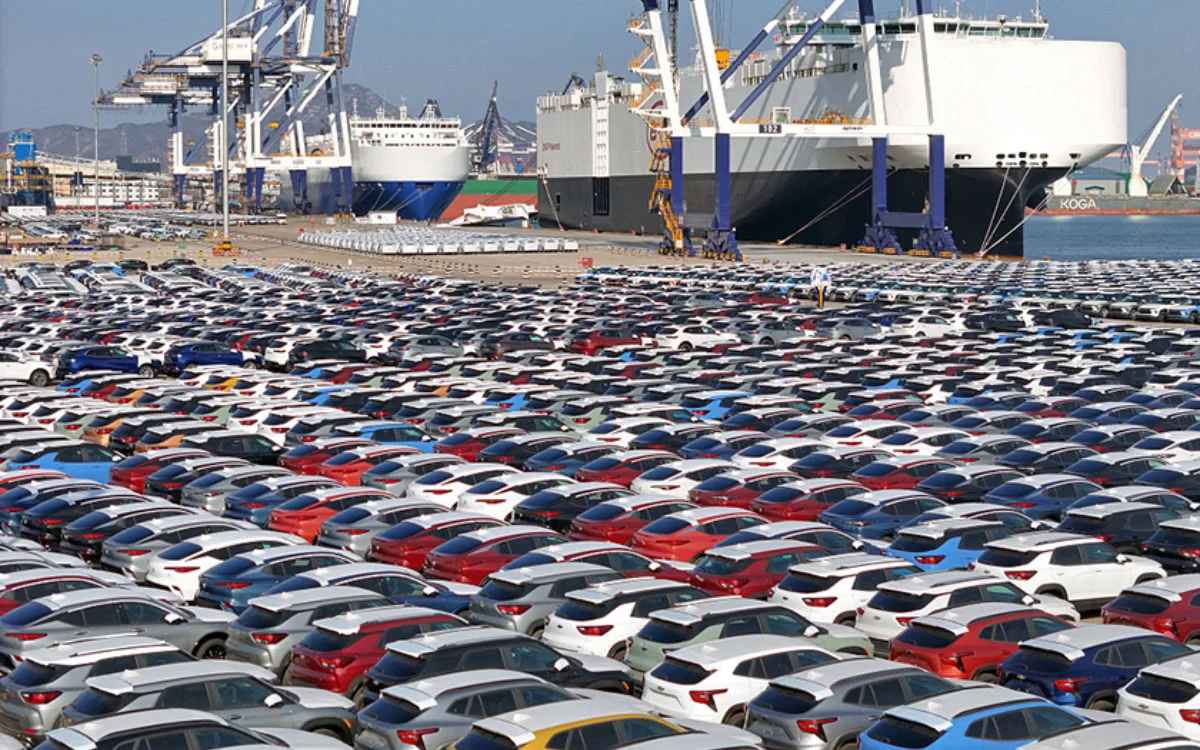 Ruim 800 Chinese wagens naar Marokko vertrokken via nieuwe zeeroute