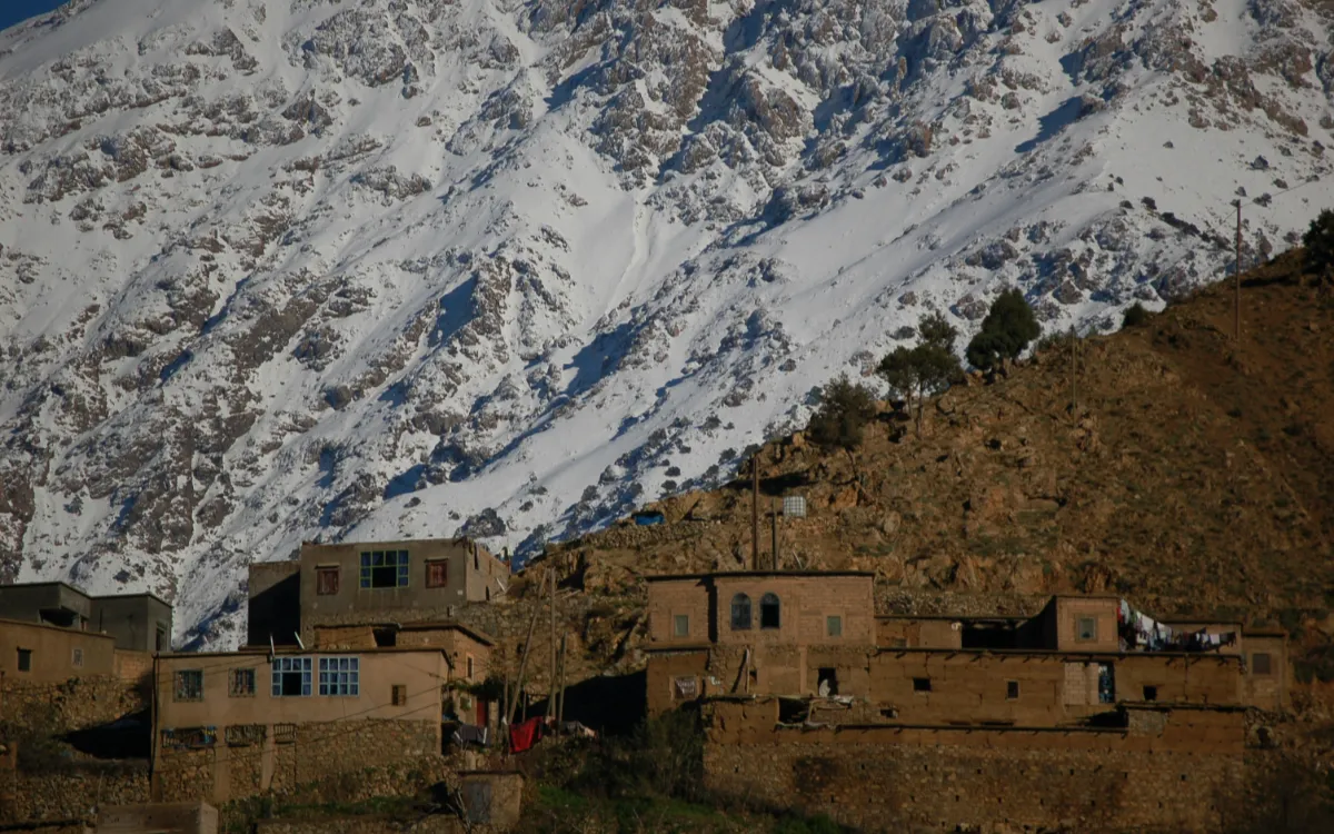 Opnieuw pakken sneeuw op komst in Marokko, code oranje