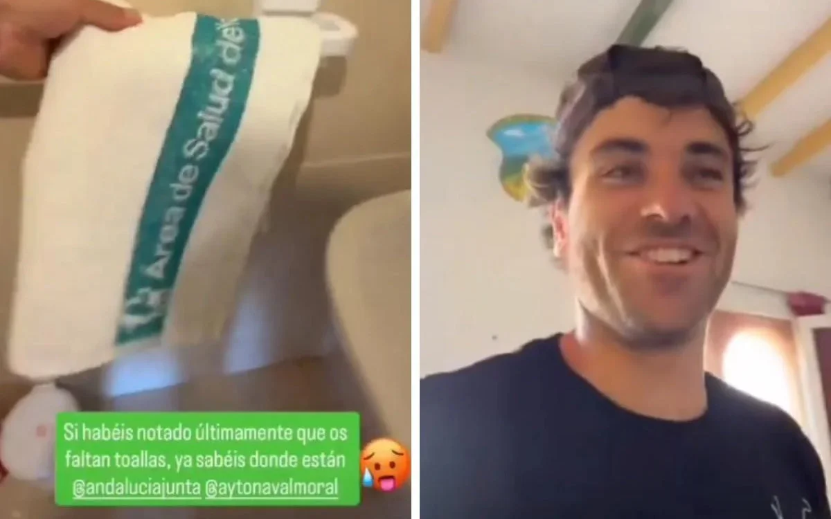 Verbijsterde Spaanse influencer ontdekt Spaanse handdoeken in Marokkaans hotel