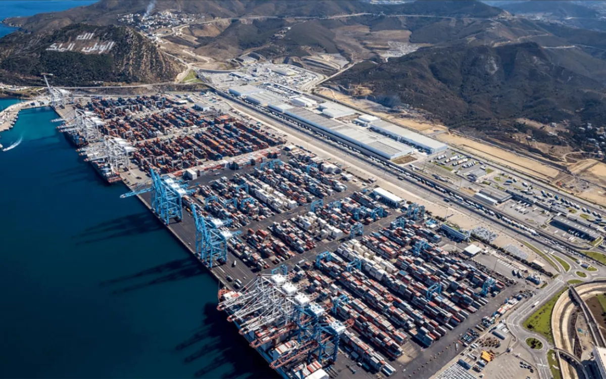 Topdrukte in Tanger Med door spanningen in het Midden-Oosten