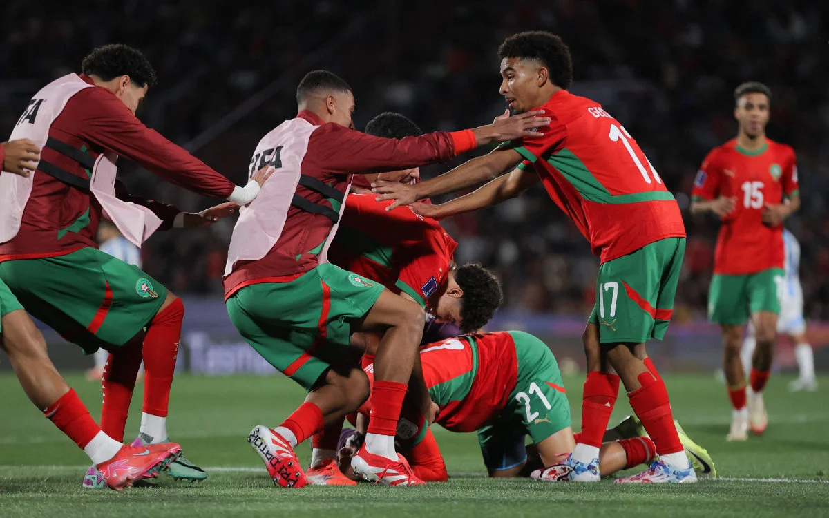 Koning Mohammed VI spreekt U20-elftal toe, feliciteert hele generatie