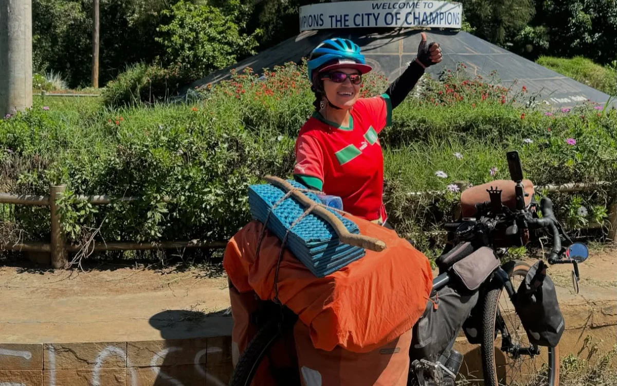 Marokkaanse fietst 34.000 km door Afrika, Scandinavië next 