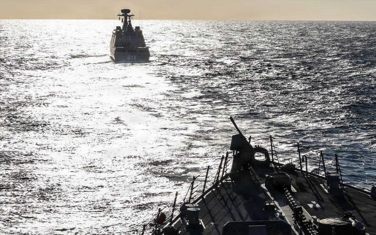 Amerikaanse torpedobootjager maakt indruk bij Marokkaanse kust 