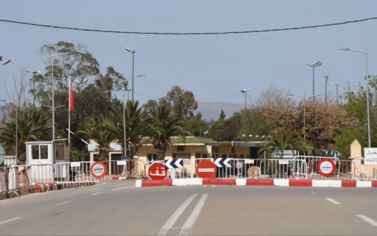 Grens Marokko-Algerije heel even open 