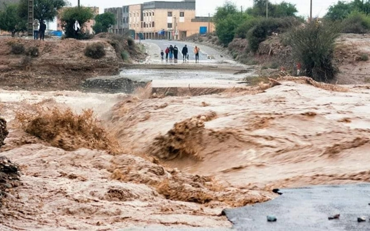 Gevangenis Tanger onbereikbaar door hevige regenval