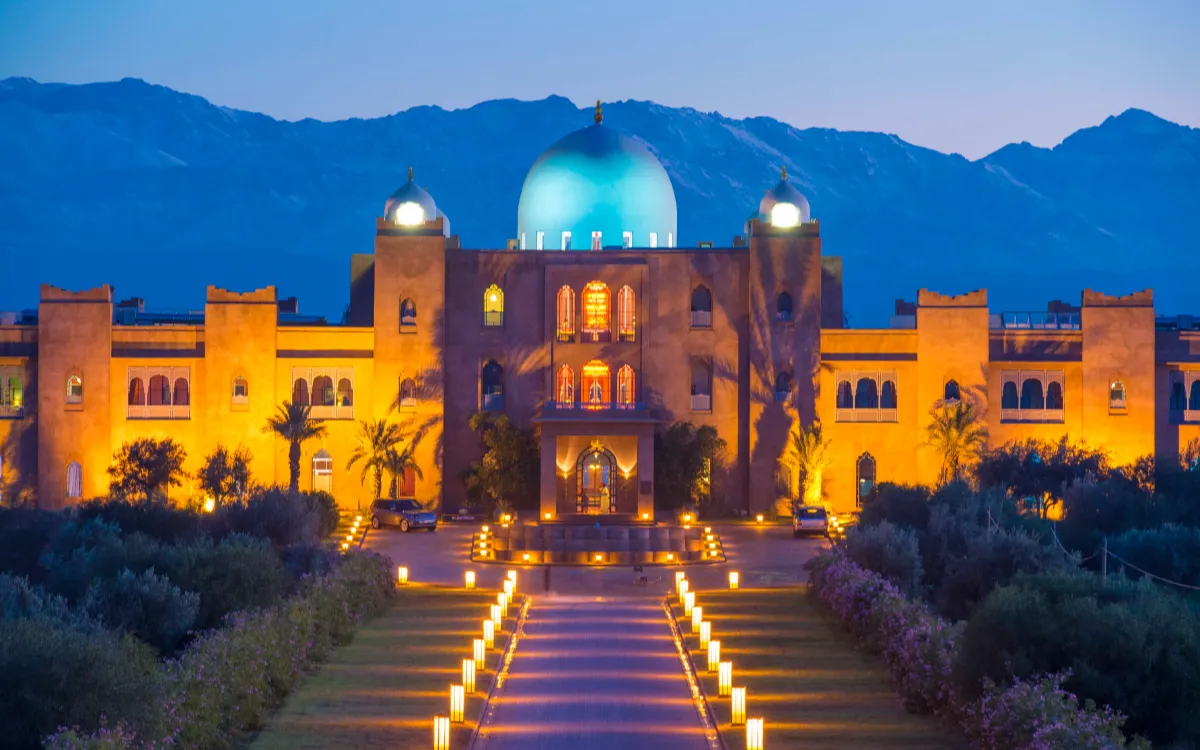 Luxe Sahara Palace van 361 miljoen dirham geveild in Marokko