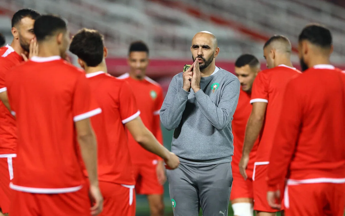 Walid regragui stelt voorwaarde voor komende duels Atlas Leeuwen