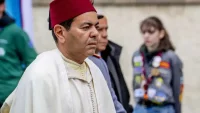 Beelden Moulay Rachid op begrafenis Koningin Elizabeth II (video)