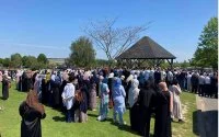 Honderden nemen afscheid van doodgestoken Mounia in België