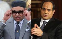 Koning Mohammed VI en President Al Sisi praten over spanningen 