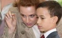 Prinses Lalla Salma bezoekt Djemaa El Fna met kinderen