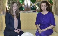 Chelsea Clinton op bezoek bij Prinses Lalla Salma