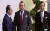 Mohammed VI en Moulay Rachid door Franse President verwelkomd (video)