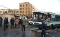 Bus knalt tegen huis in Casablanca, zes gewonden