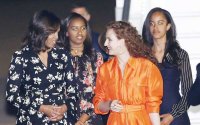 Michelle Obama heeft Marokko verlaten