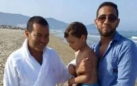 Foto: Prins Moulay Rachid geniet van dagje strand
