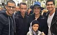 Lalla Salma in Parijs met Moulay Hassan en Lalla Khadija (nieuwe foto's)