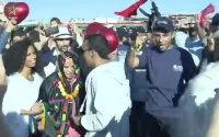 Dans voor het milieu op Djemaa El Fna plein (video)