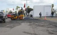 Koning Mohammed VI komt, even snel de straten opknappen (foto's)
