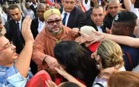 Koning Mohammed VI in Ghana, eerste etappe van zijn tournee door Afrika