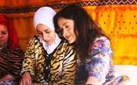 Nieuwe foto's van Salma Hayek in Marrakech