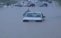 Rabat onder water (foto's en video)