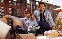 Enrique Iglesias en RedOne relaxen samen in Marokko (foto's)